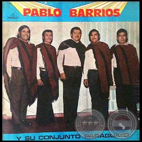 PABLO BARRIOS Y SU CONJUNTO PARAGUAYO - Do BARRIOS - MEDINA